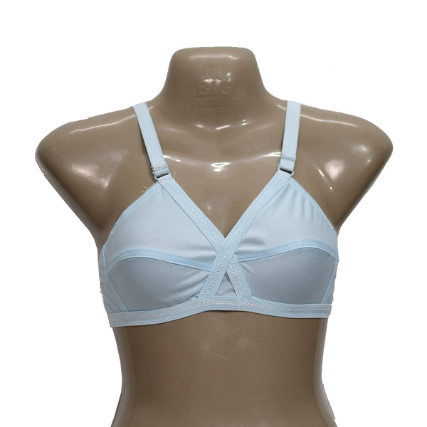 Parisa Pack Of 4 Classy Brief Comfortable Cotton Non Padded Bra