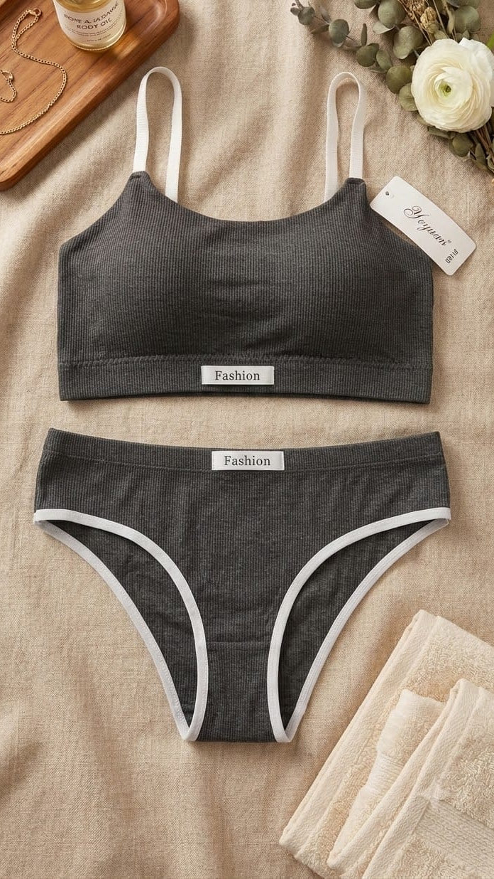 Parisa Fashion Soft Ease Everyday Padded Bra Set