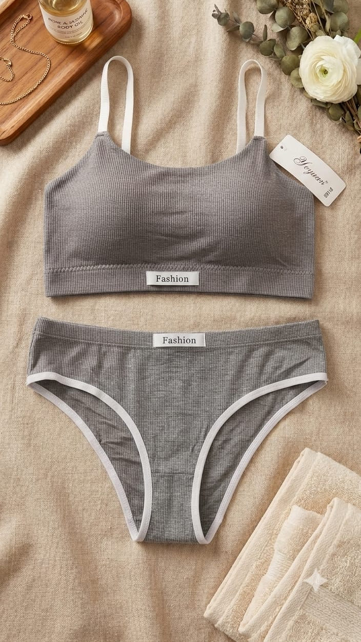 Parisa Fashion Soft Ease Everyday Padded Bra Set