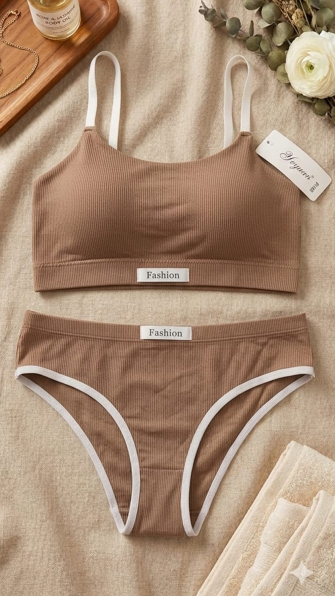 Parisa Fashion Soft Ease Everyday Padded Bra Set
