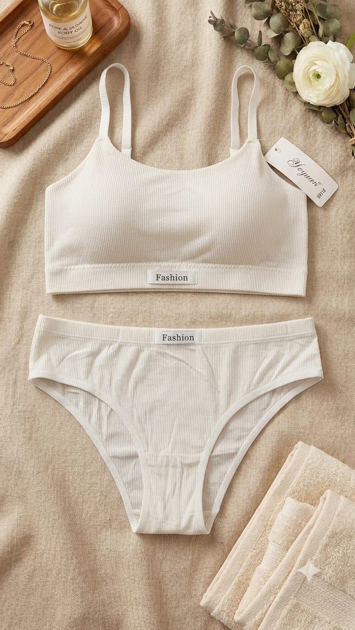 Parisa Fashion Soft Ease Everyday Padded Bra Set