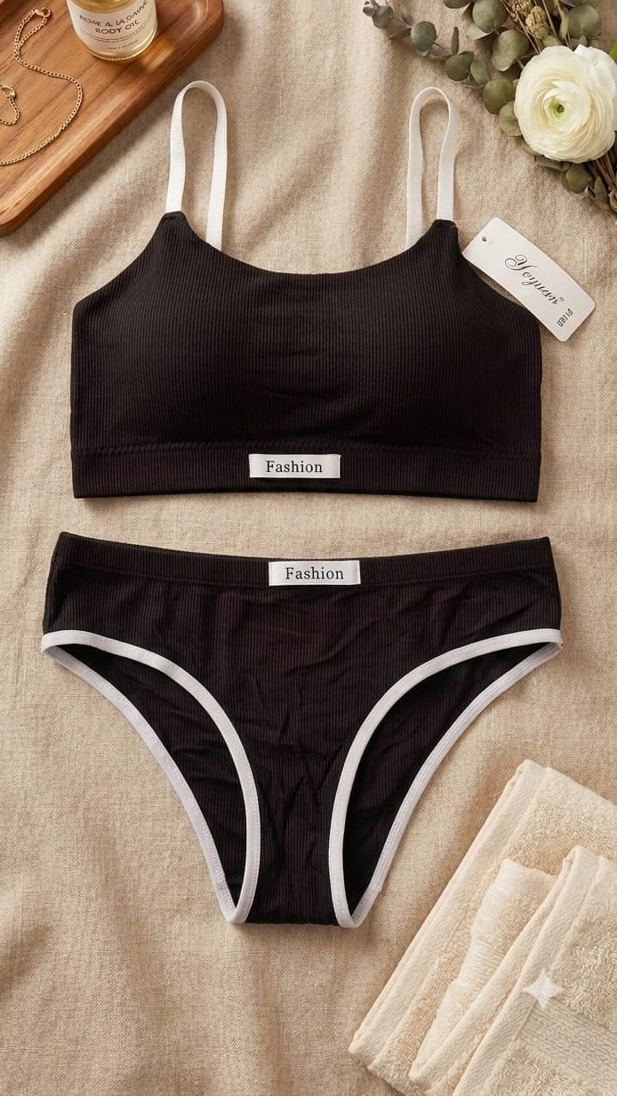 Parisa Fashion Soft Ease Everyday Padded Bra Set