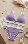 Parisa ComfortFit Ribbed Cotton Bra & Panty Set