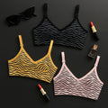 Parisa Printed Cotton Bralette – Non-Padded Soft & Stretchable (Pack of 3)